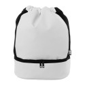 Duodraw white  RPET drawstring bag 