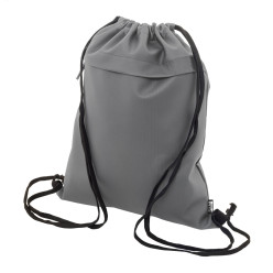 Pudrow grey  RPET drawstring bag 
