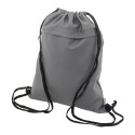 Pudrow grey  RPET drawstring bag 