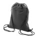 Pudrow black  RPET drawstring bag 