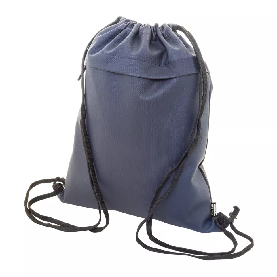 Pudrow dark blue  RPET drawstring bag 