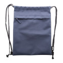 Pudrow dark blue  RPET drawstring bag 