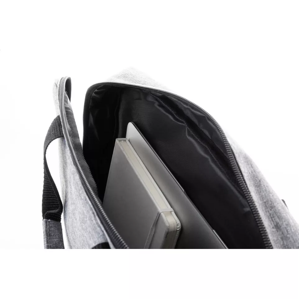 Dopuba grey black RPET document bag 