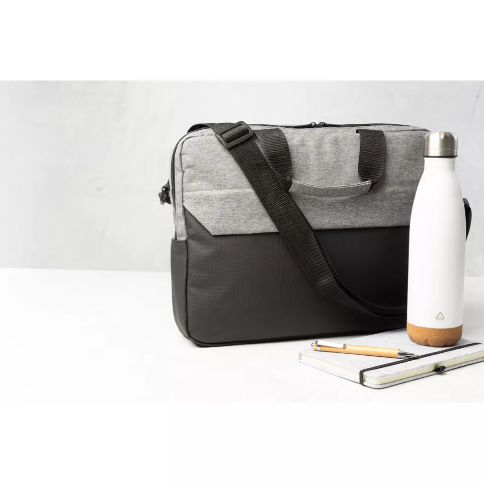 Dopuba grey black RPET document bag 