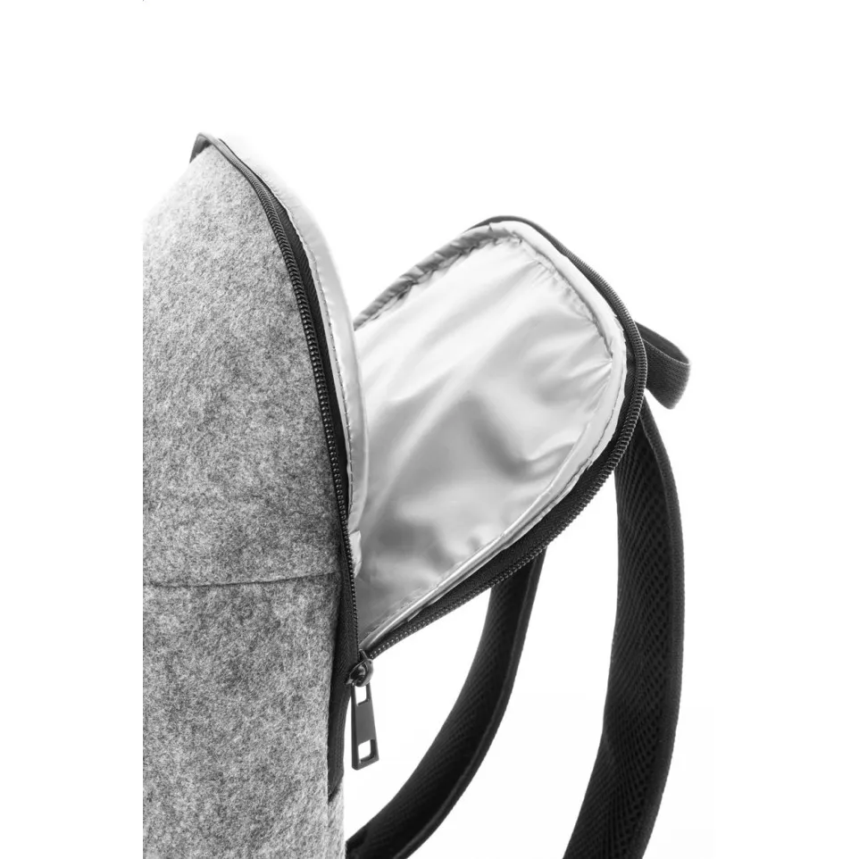 RecoBack grey  RPET cooler backpack 