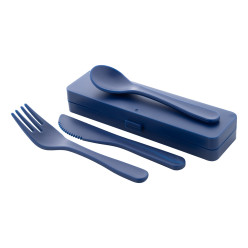 Camino donker blauw  Bestek set 