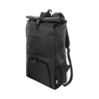Chilltop black  RPET cooler backpack 