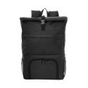 Chilltop noir  Sac à dos isotherme en RPET 