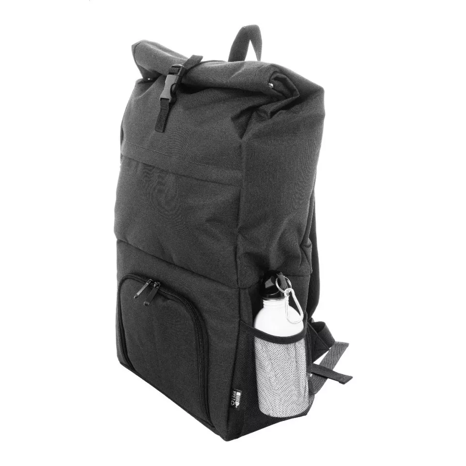 Chilltop black  RPET cooler backpack 