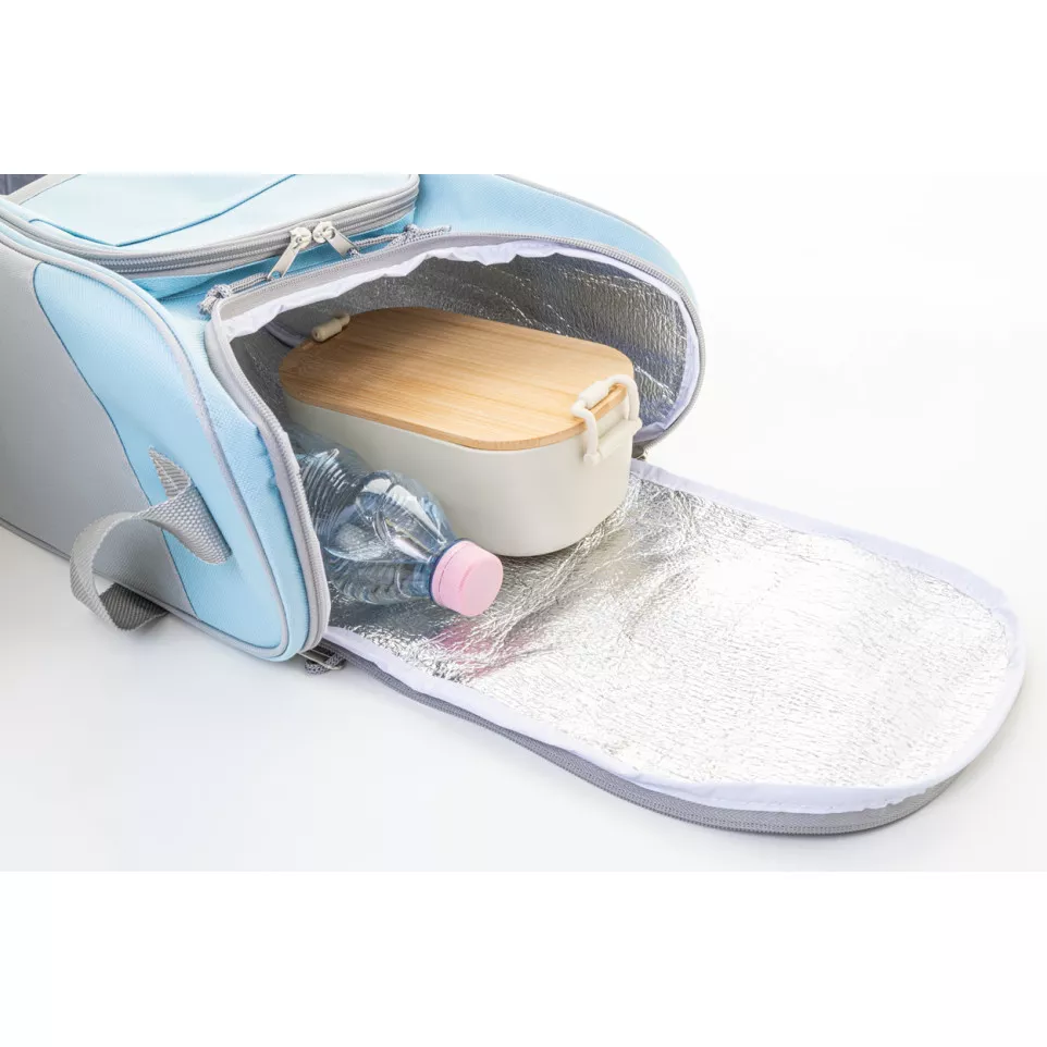 Inuit light blue  RPET cooler bag 