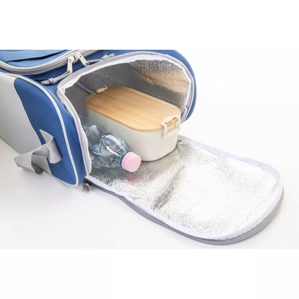 Inuit bleu foncé  Sac isotherme en RPET 