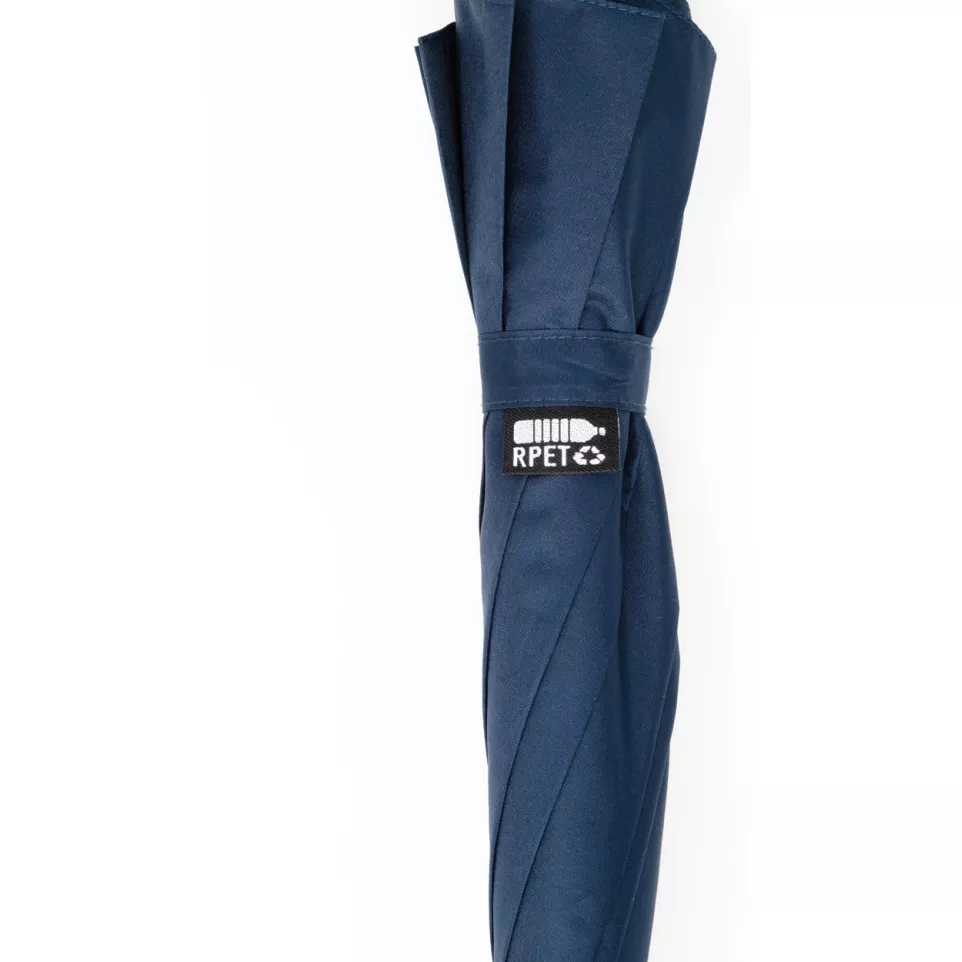 Cubratus bleu foncé  Parapluie en RPET 