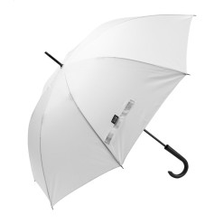 Cubratus white  RPET umbrella 