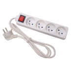 Perel contactdoos met 4...