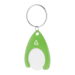 Neppy green  RABS trolley coin keyring 