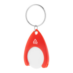 Neppy red  RABS trolley coin keyring 