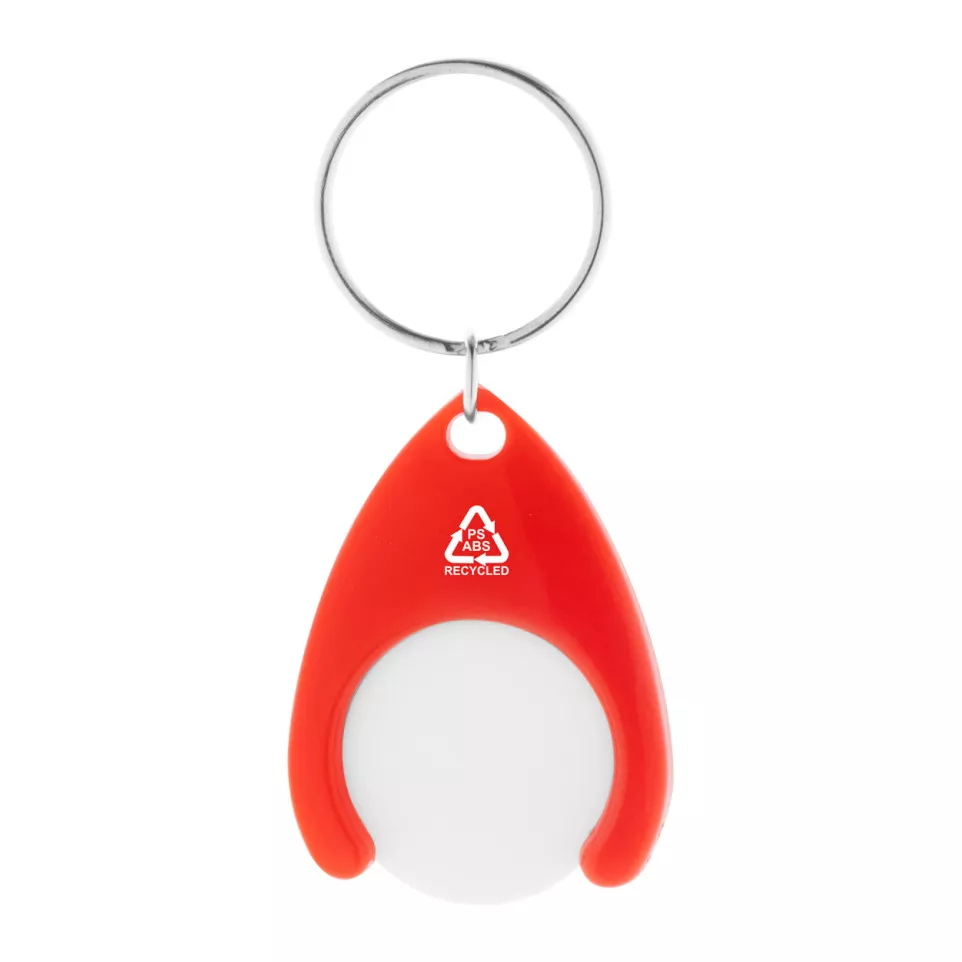 Neppy rouge  porte-clés jeton RABS 