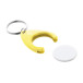 Neppy yellow  RABS trolley coin keyring 