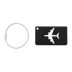 Orlando black  luggage tag 
