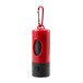 Degs rouge  lampe porte sachets pour chien 