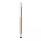 Fibon white natural touch ballpoint pen 