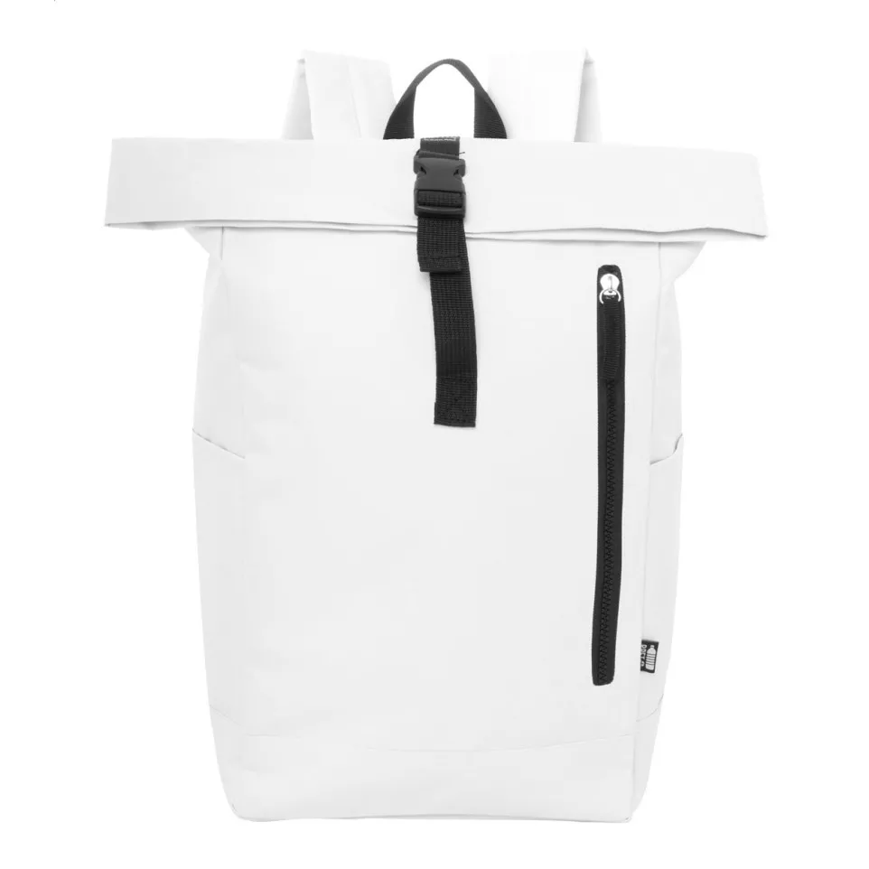 Reback white  RPET backpack 