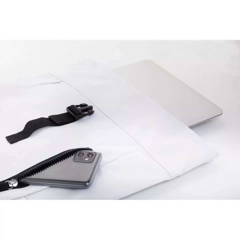 Reback white  RPET backpack 