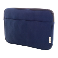Rebyss Comp dark blue  recycled canvas laptop bag 