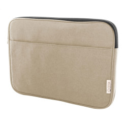 Rebyss Comp beige  Sacoche ordinateur portable en toile recylcée 