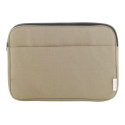 Rebyss Comp beige  recycled canvas laptop bag 