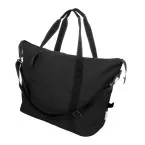 Rebyss Travel black  recycled canvas travel bag 