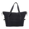 Rebyss Travel black  recycled canvas travel bag 