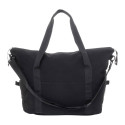 Rebyss Travel black  recycled canvas travel bag 