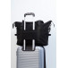 Rebyss Travel zwart  reistas van gerecycled canvas 