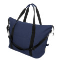 Rebyss Travel donker blauw  reistas van gerecycled canvas 