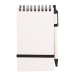Relact Jot noir  Carnet de notes en carton de pack de lait 
