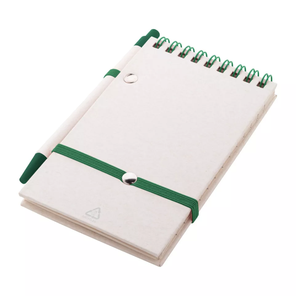 Relact Jot green  milk carton notebook 