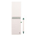 Relact Jot green  milk carton notebook 