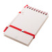Relact Jot rouge  Carnet de notes en carton de pack de lait 