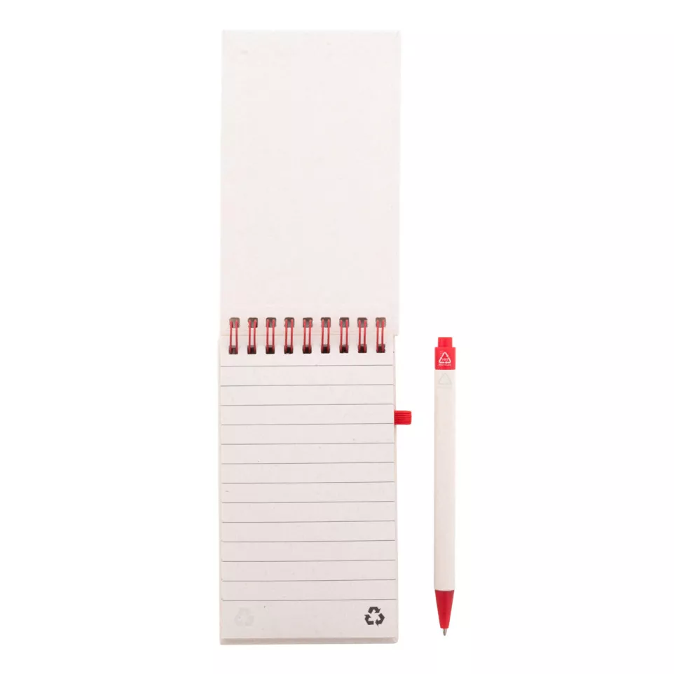 Relact Jot red  milk carton notebook 
