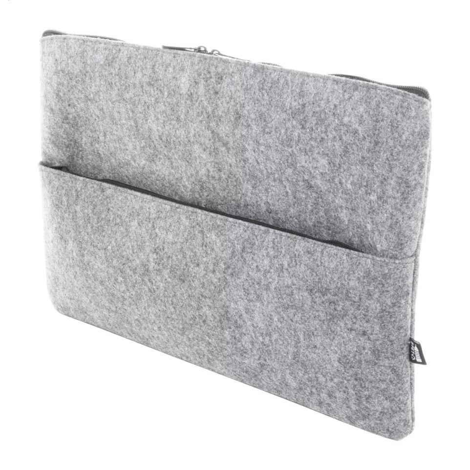 Refelt Comp grey  RPET felt laptop bag 