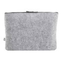 Refelt Comp grey  RPET felt laptop bag 