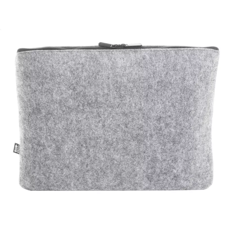 Refelt Comp grey  RPET felt laptop bag 