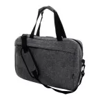 Refelt Docu dark grey  RPET felt document bag 