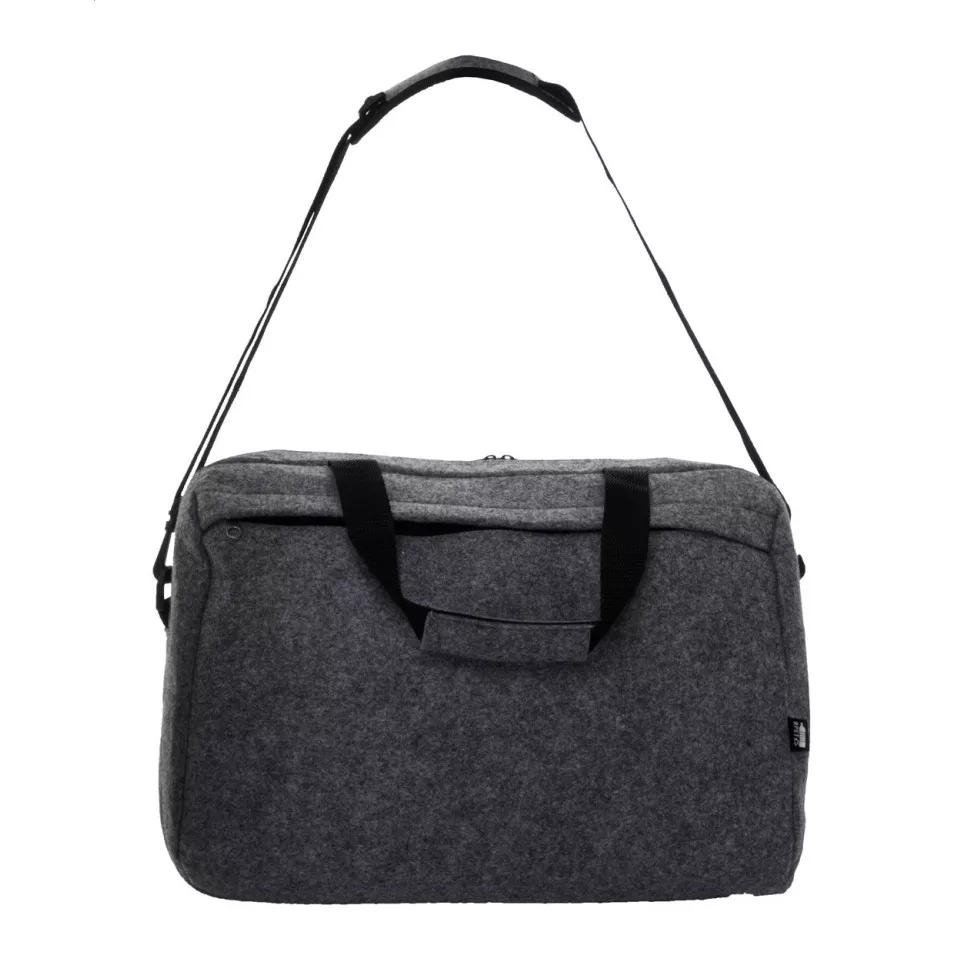 Refelt Docu donker grijs  RPET vilten...