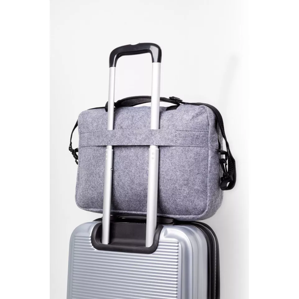 Refelt Docu grijs  RPET vilten...