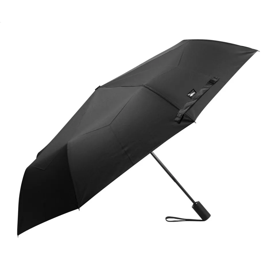 Floccus black  RPET umbrella 
