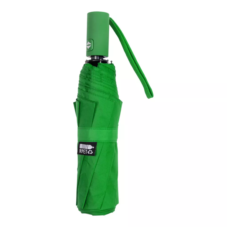Floccus green  RPET umbrella 