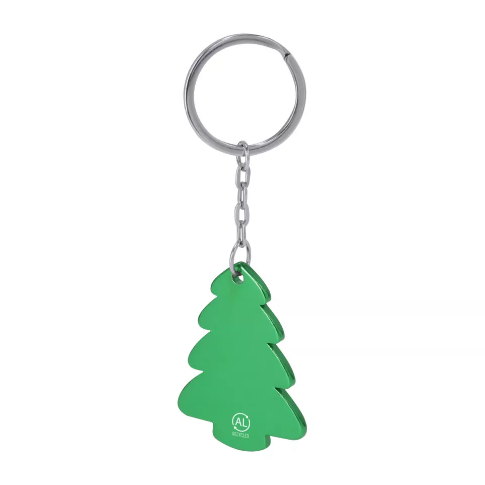 Jorex green  Christmas keyring 