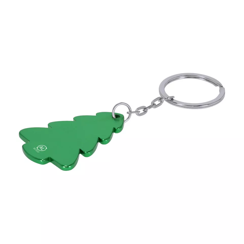 Jorex green  Christmas keyring 